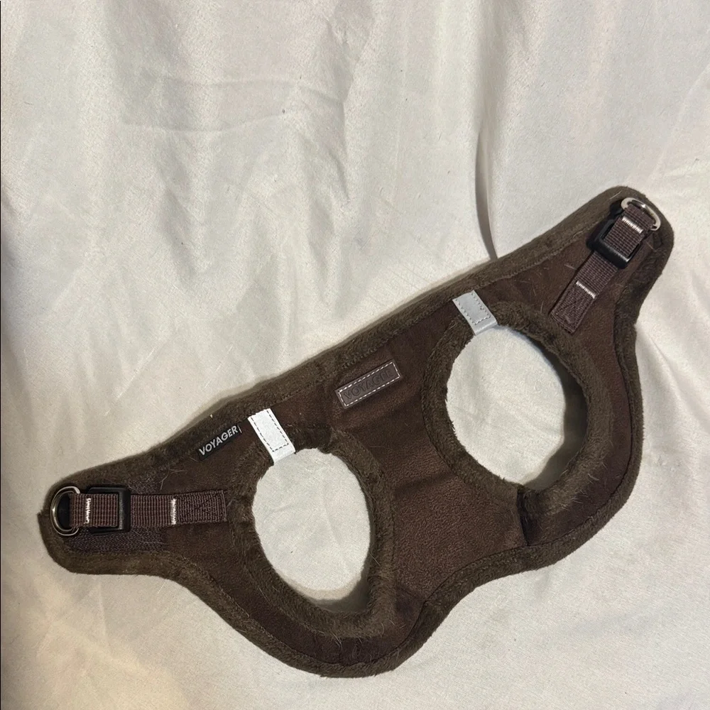 Voyager Soft Brown Dog Harness Size XS